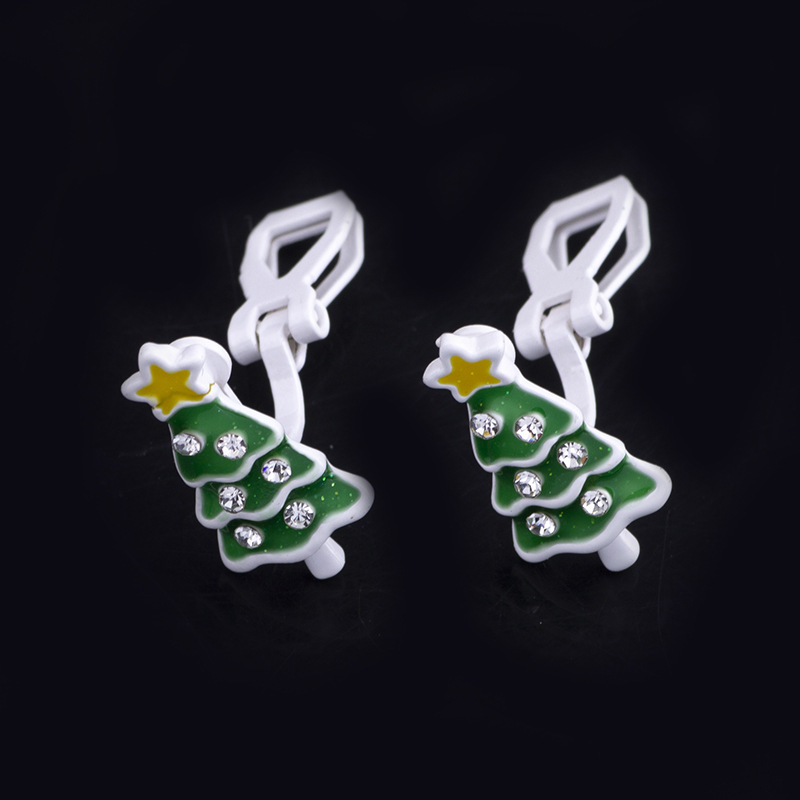 Clip-on earring, Christmas tree