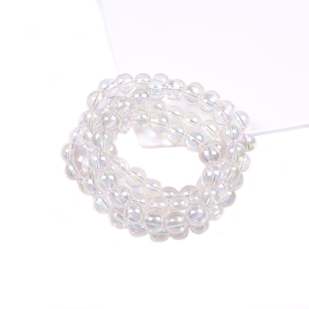 clear,6mm,100 PCS/Strands