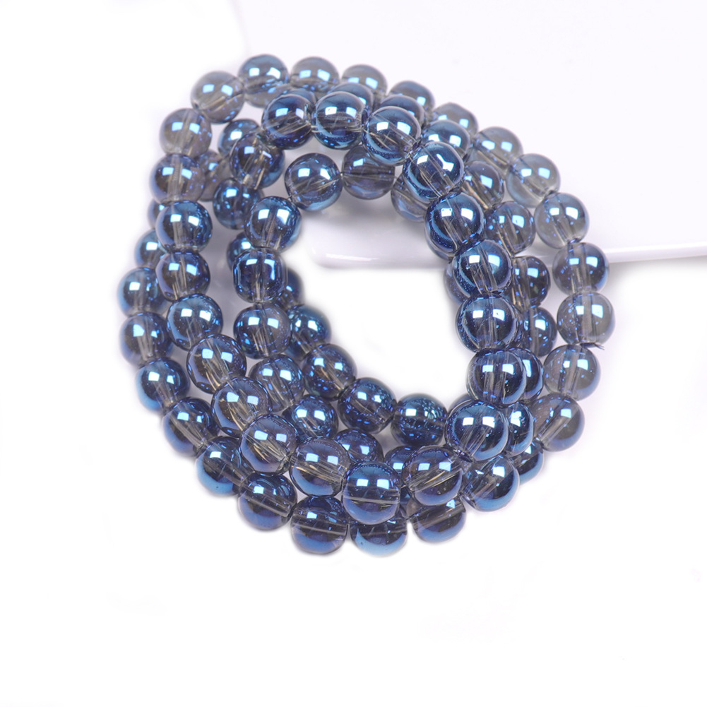 blue,10mm,66 PCS/Strands