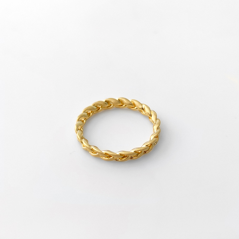 Matte gold,3mm,6