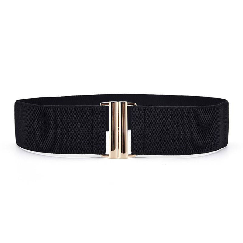 Flat buckle black