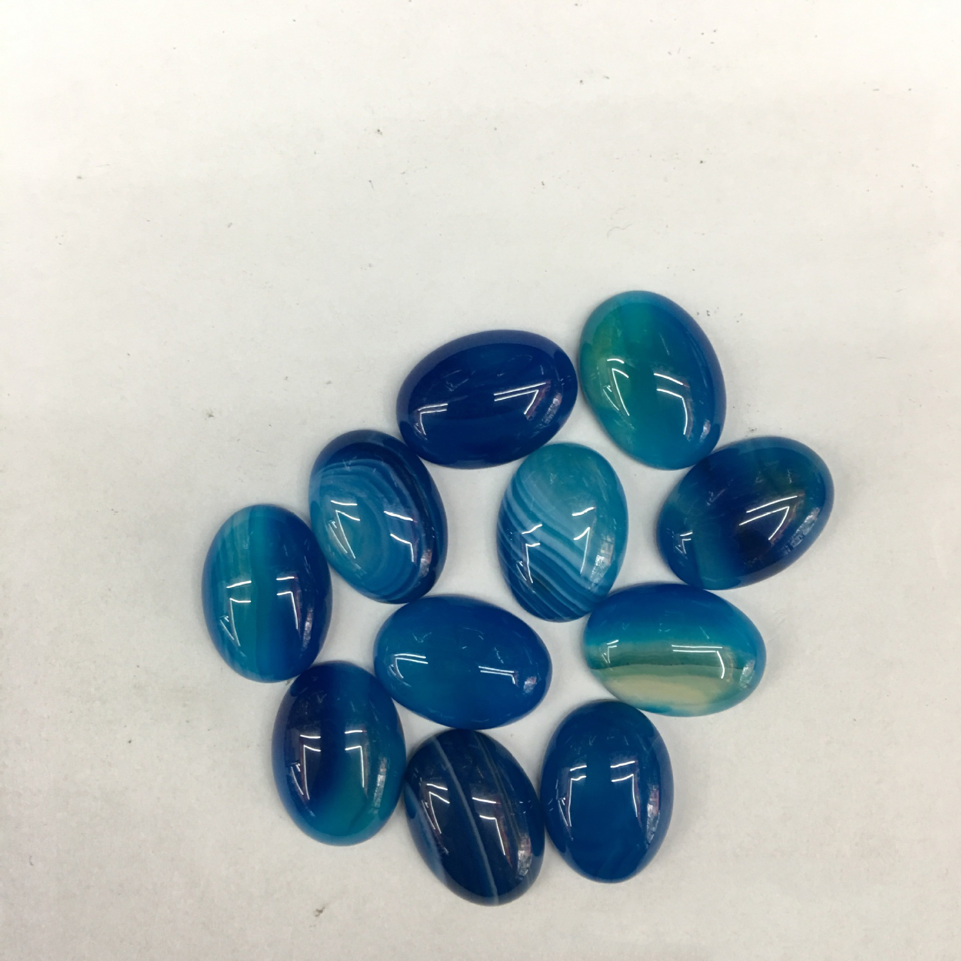 Blue striped agate