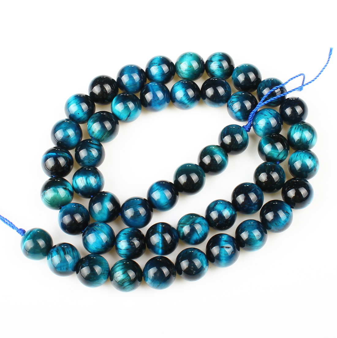 cyan 6mm about 61 Pcs/Strand blaugrün