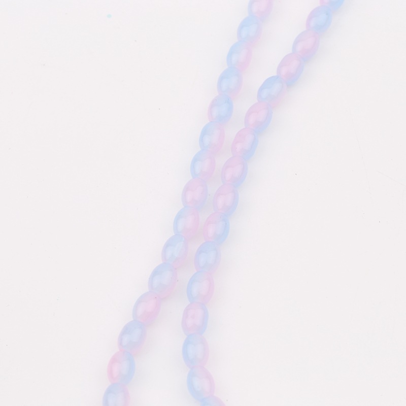 6x8mm,purple,90 PCS/Strands