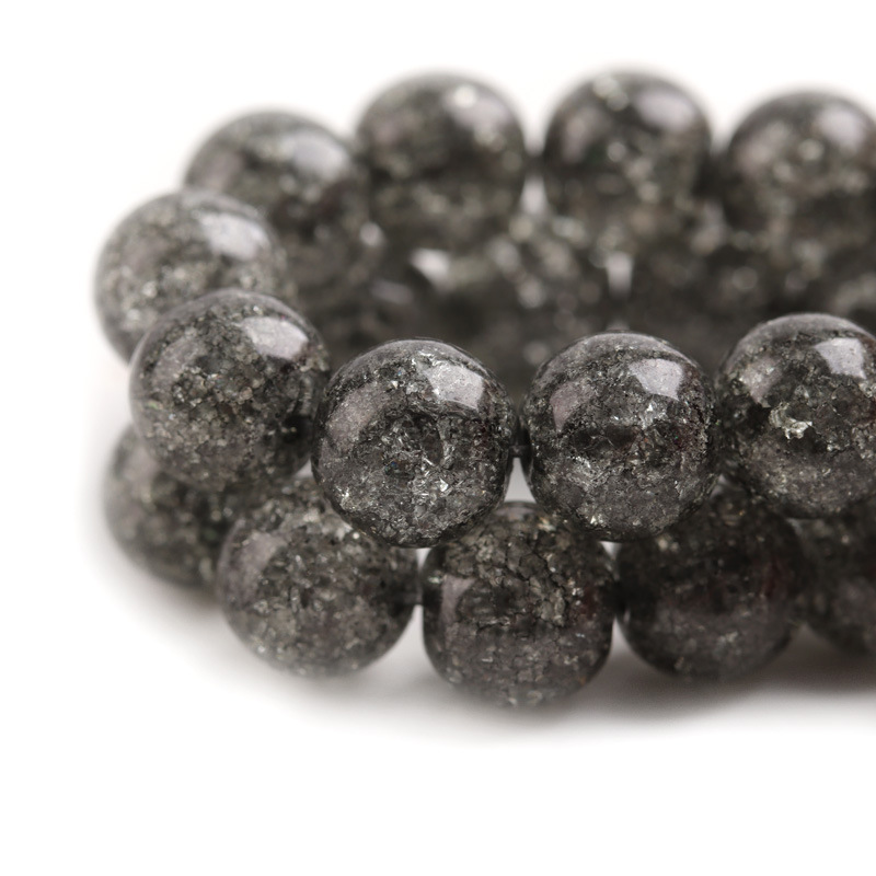 1:Black popcorn crystal