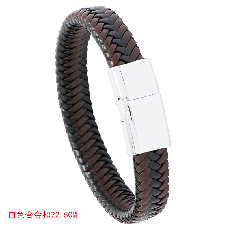 White alloy buckle: 22.5CM