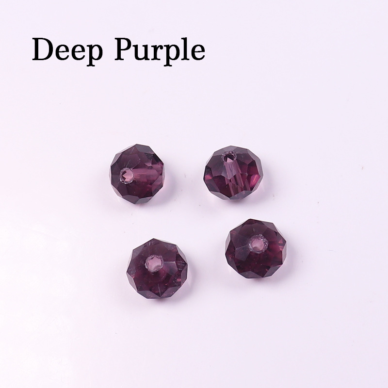 dark purple,6mm,50 PCS/Strands