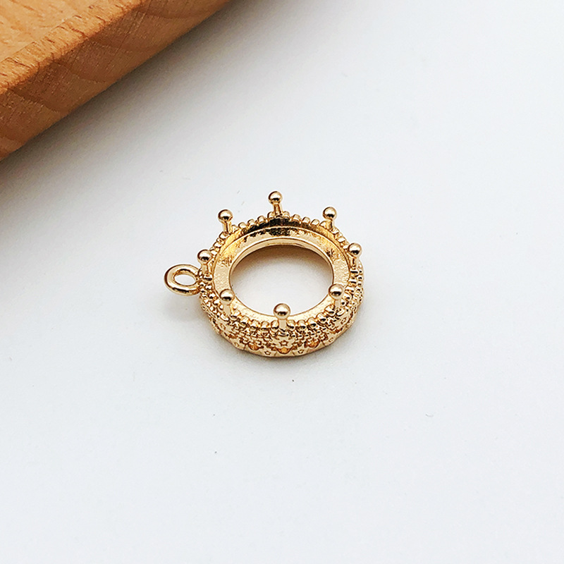 KC gold plated,12mm