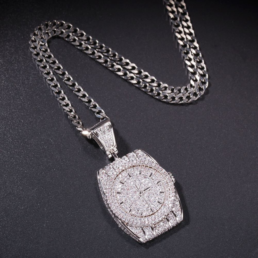 silver color plated Cuba chain