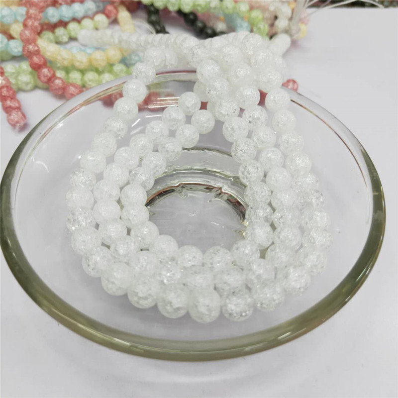 white , 10mm（About 40 PCS/Strand）