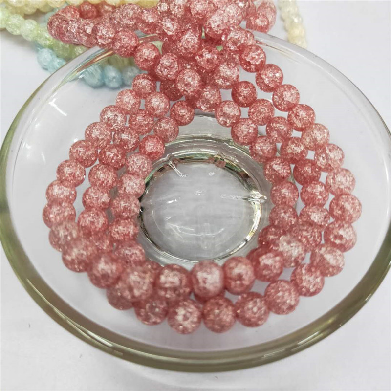 strawberry , 8mm（About 50 PCS/Strand）