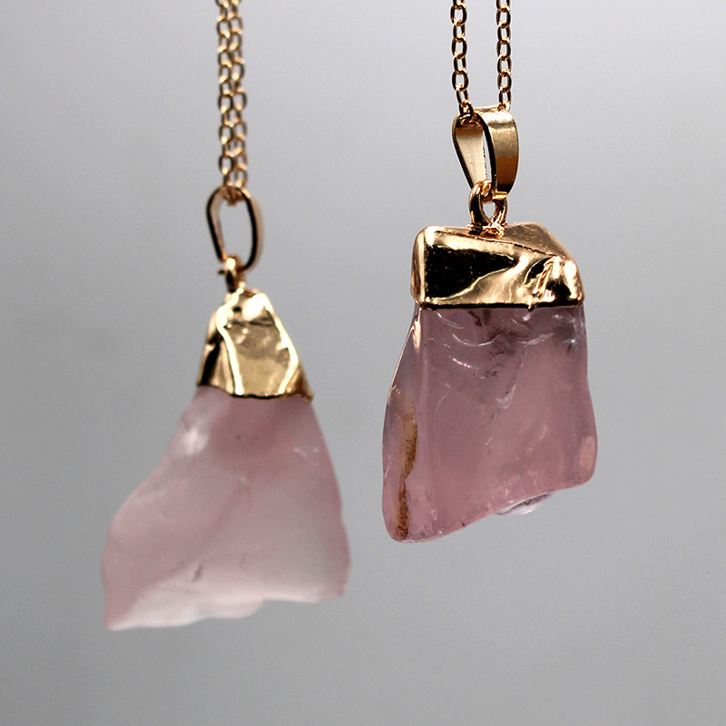 Natural pink crystal