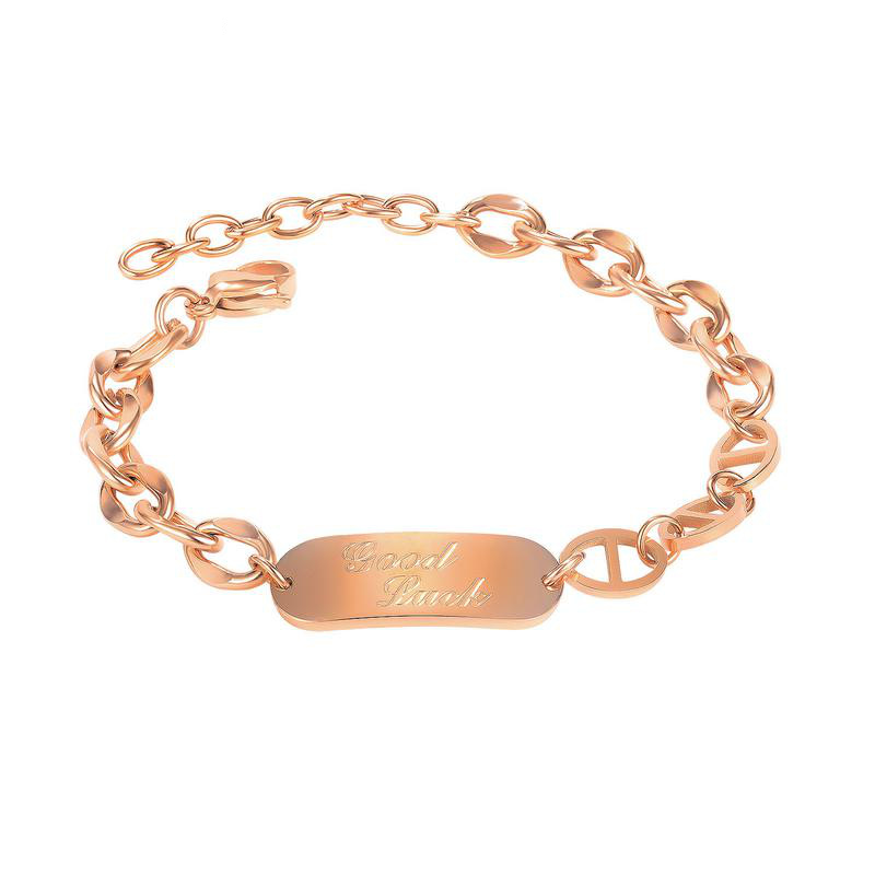 2 rose gold color plated