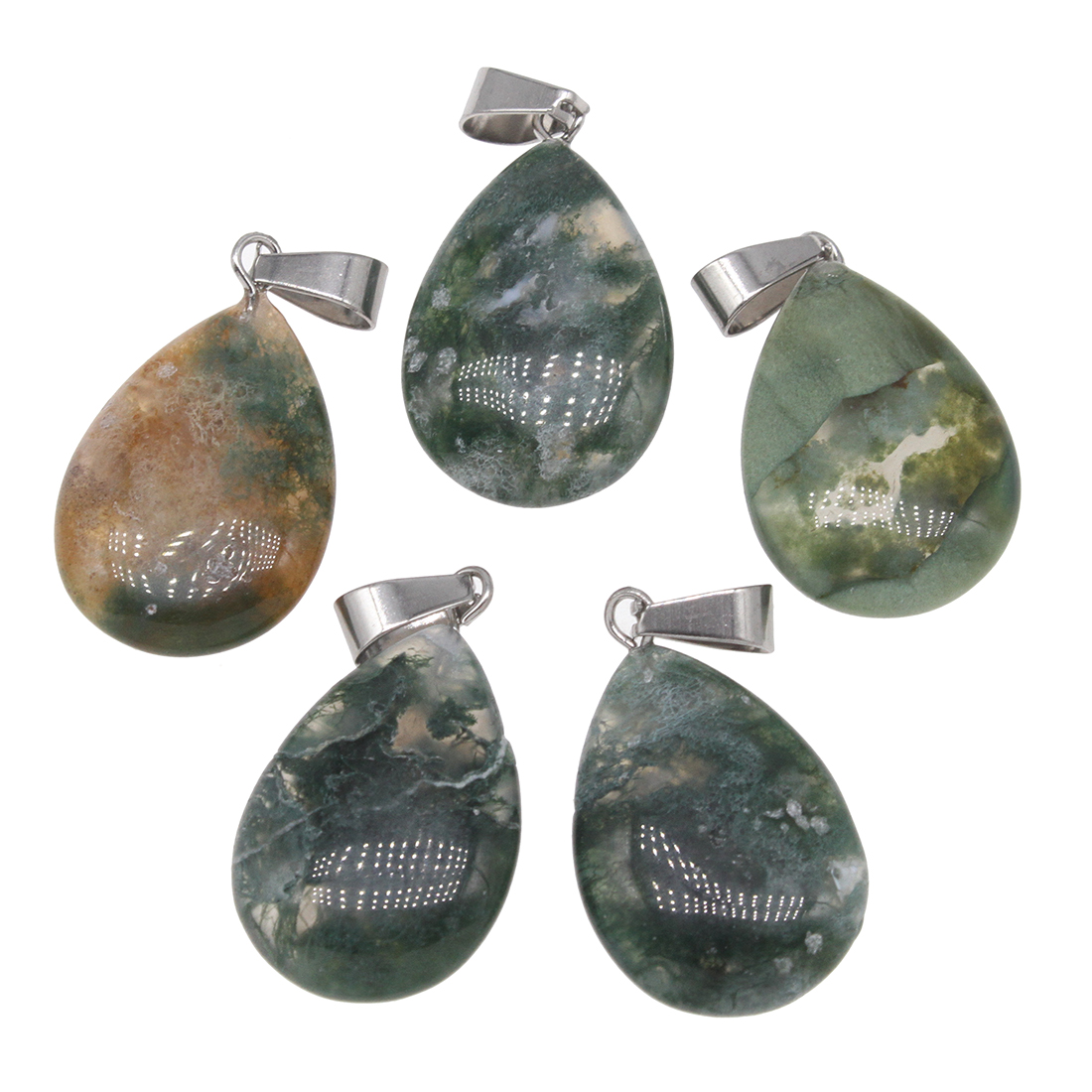 4 moss agate