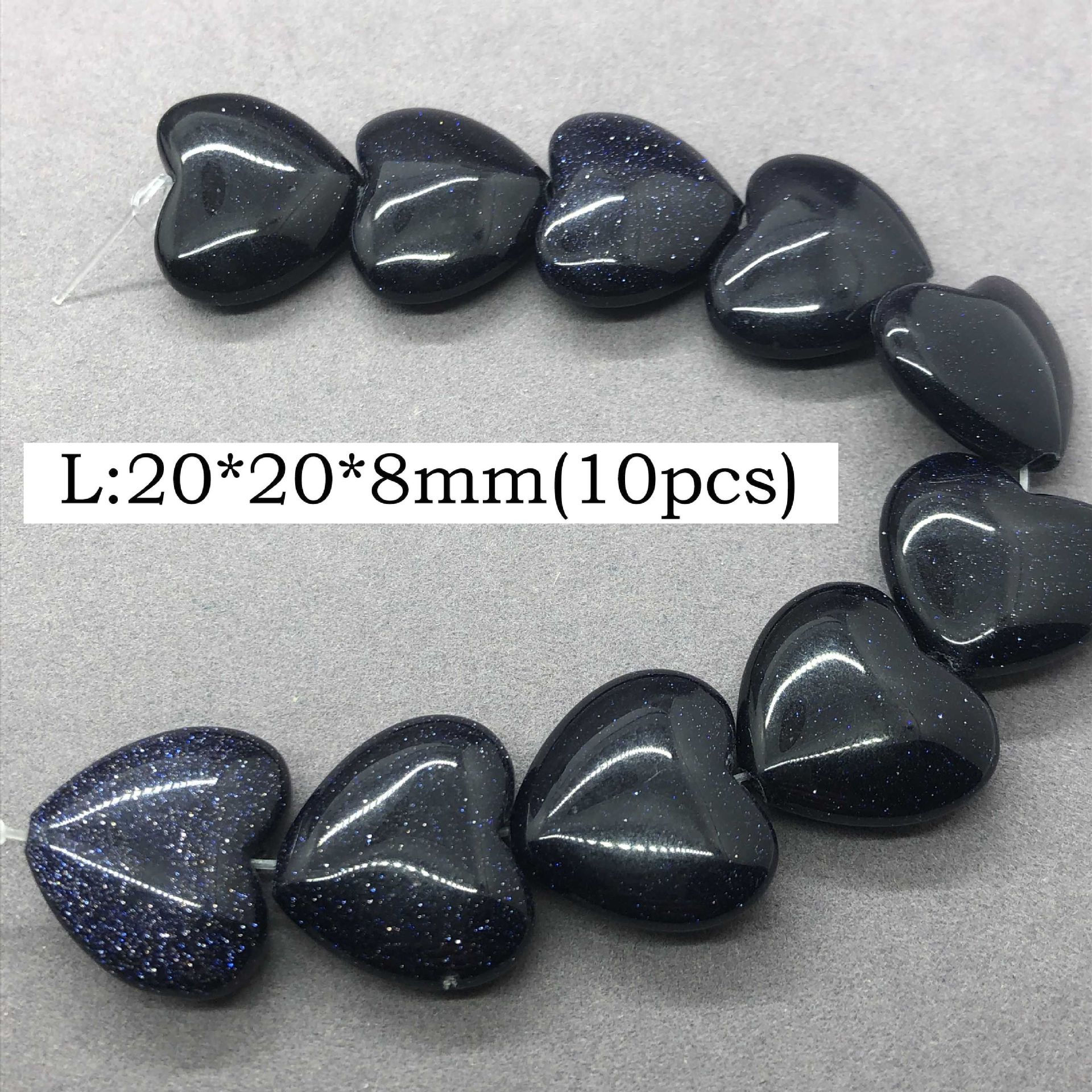 3:20x20x8mm（About 10 PCS/Strand）