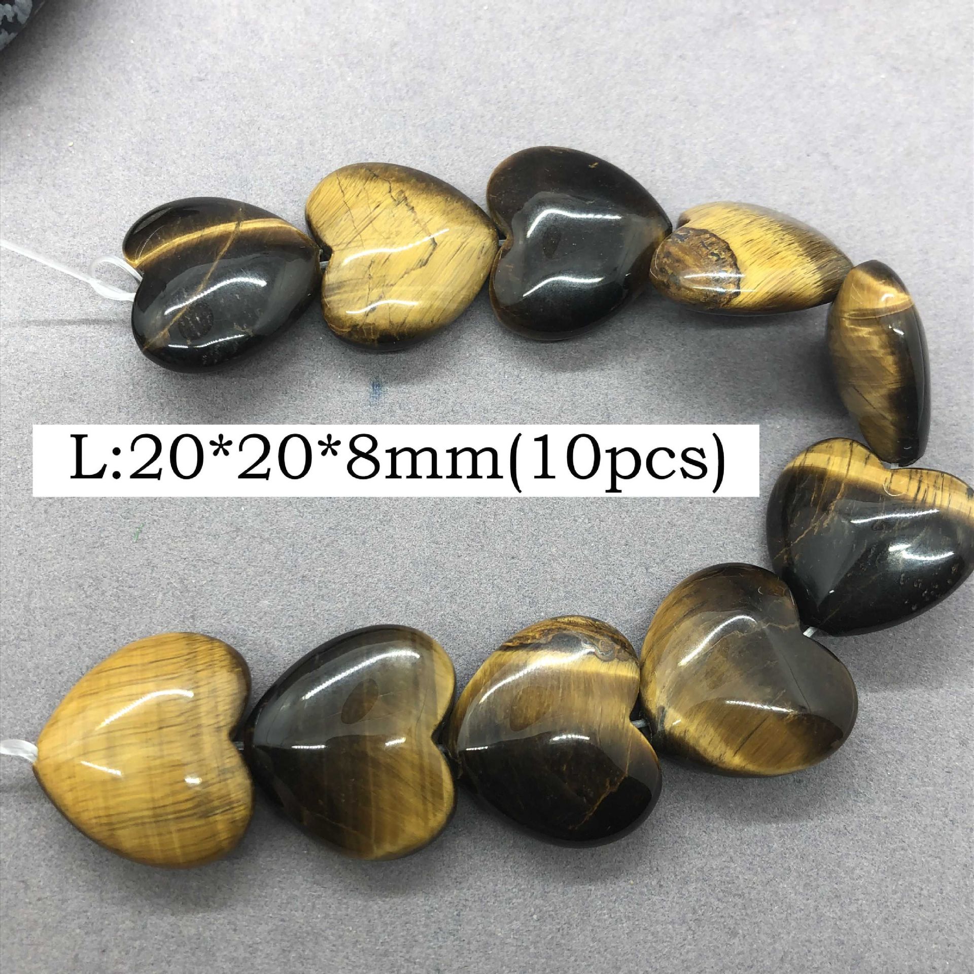 3:20x20x8mm（About 10 PCS/Strand）