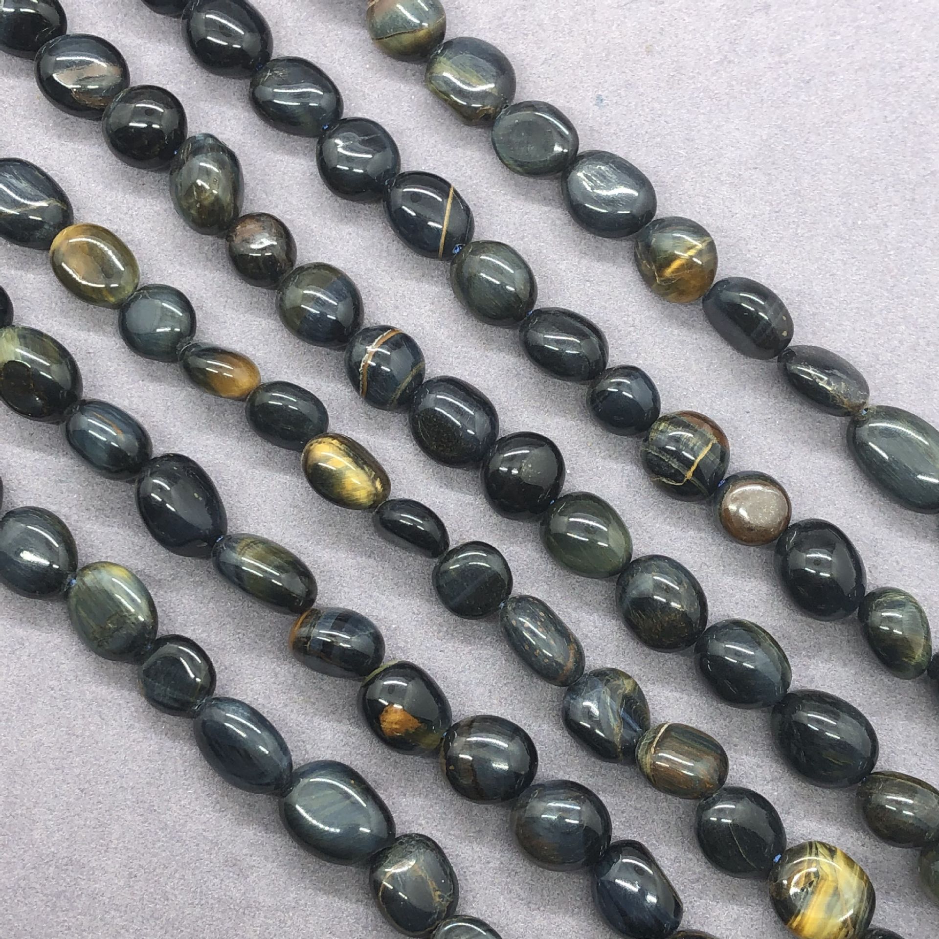 2:deep green tiger eye