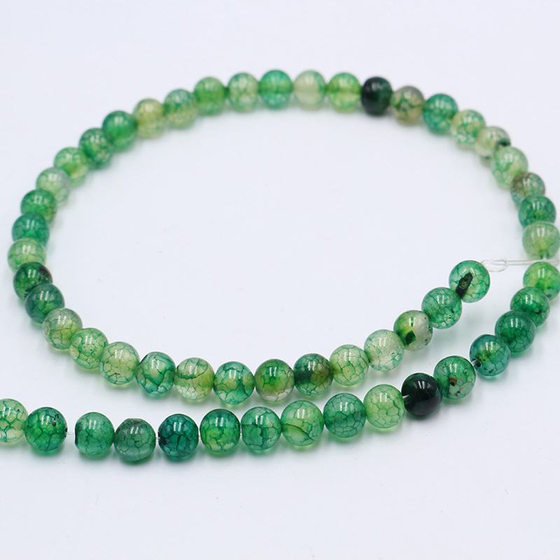 green , 6mm（About 62 PCS/Strand）