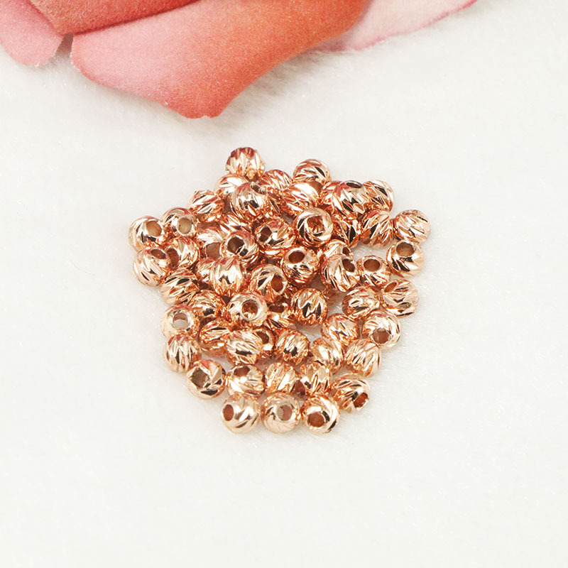 rose gold color 4MM