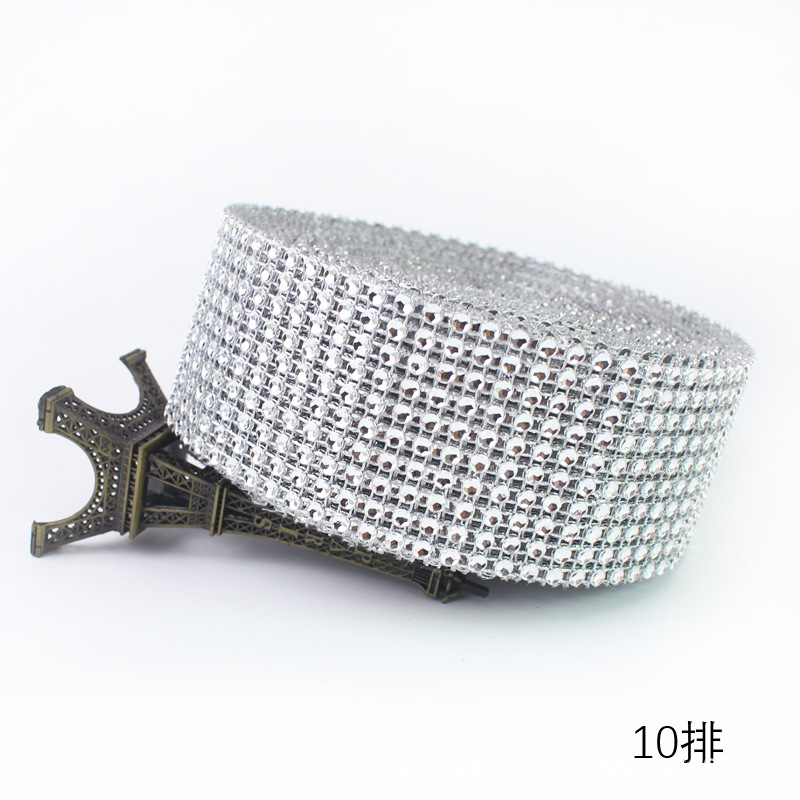 Silver 10 rows: 5cm