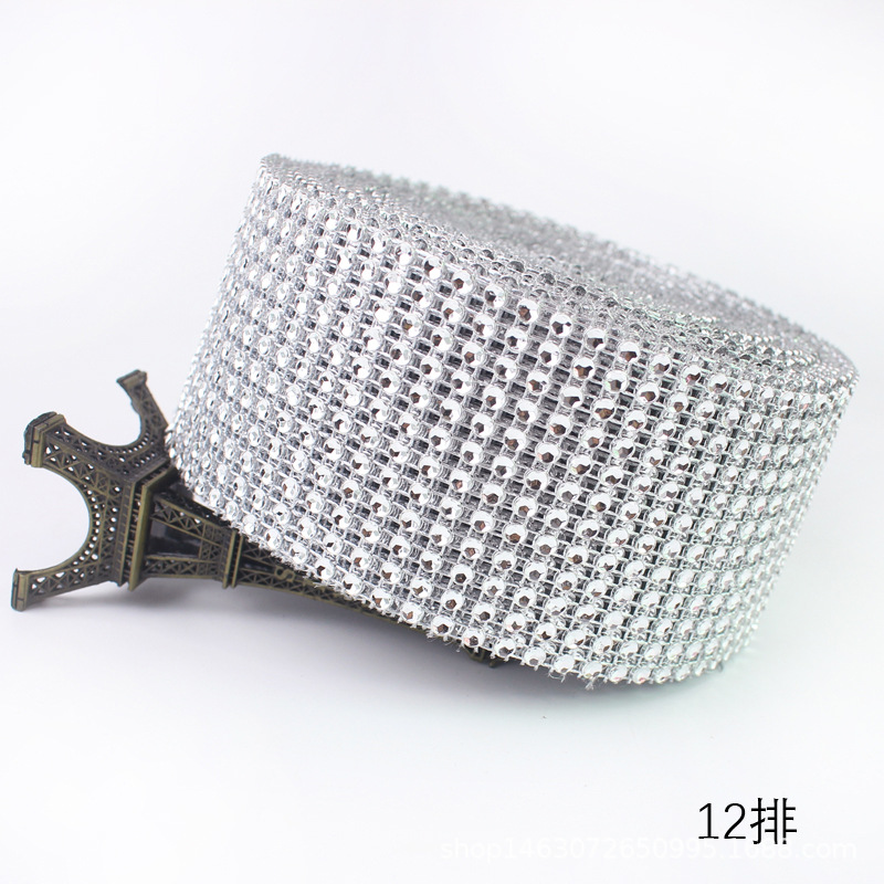 Silver 12 rows: 6cm