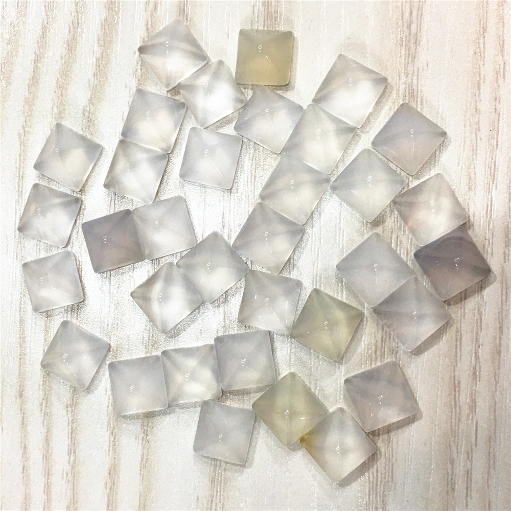 20 white agate