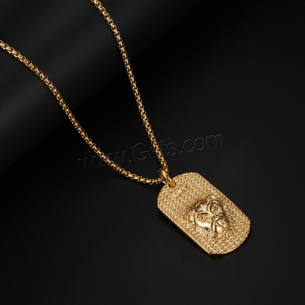 Gold, single pendant, no chain