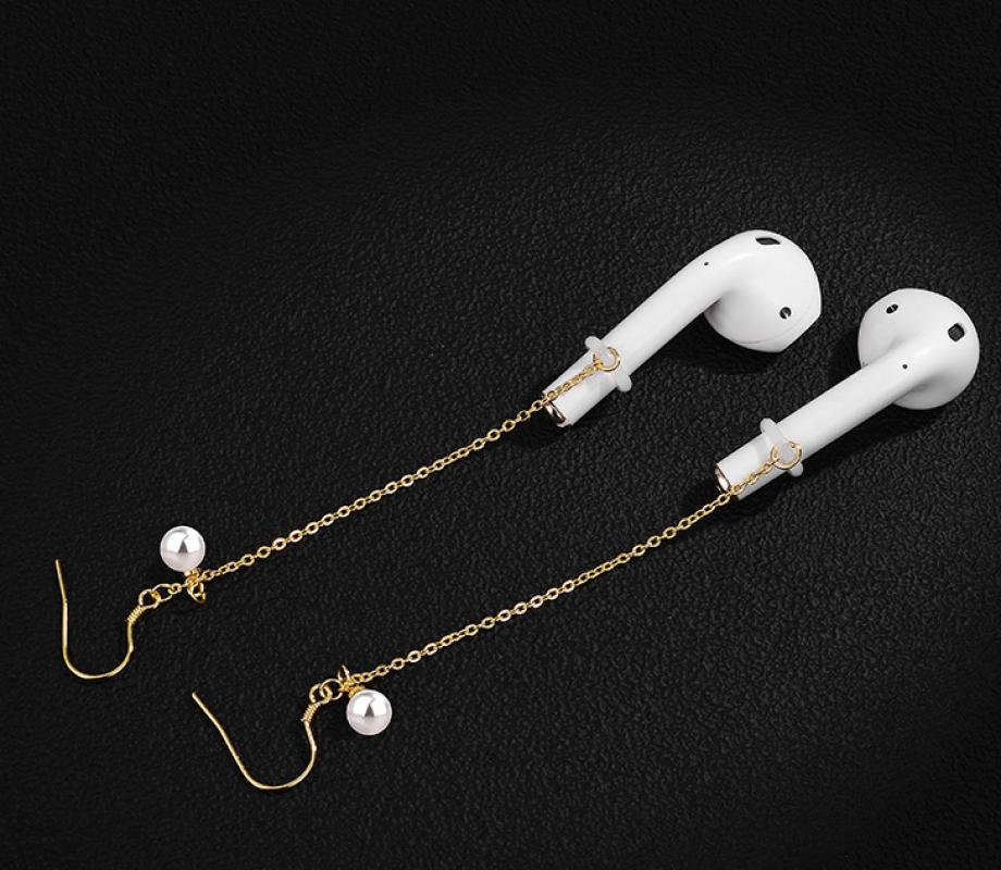 Headphone anti - drop earrings