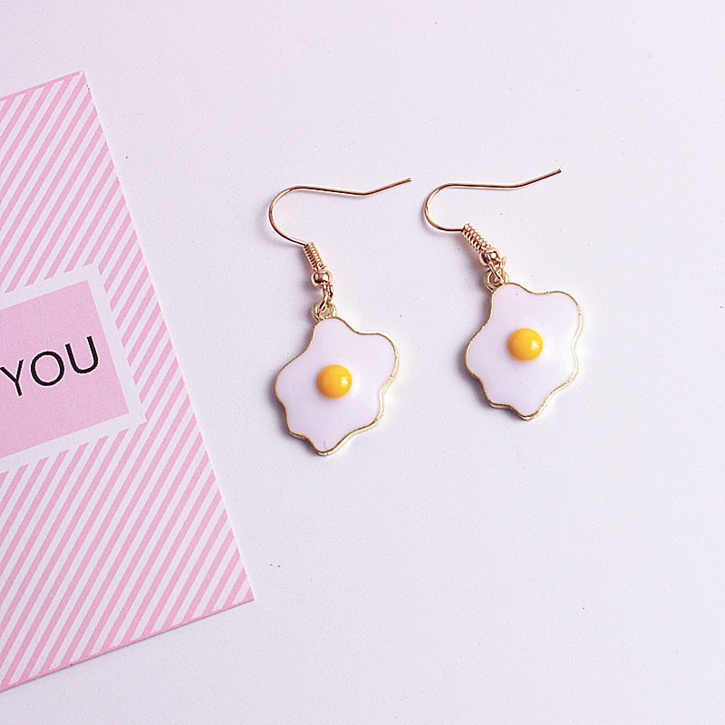 Egg earrings