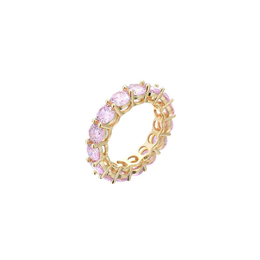 Gold Pink Zirconium 10