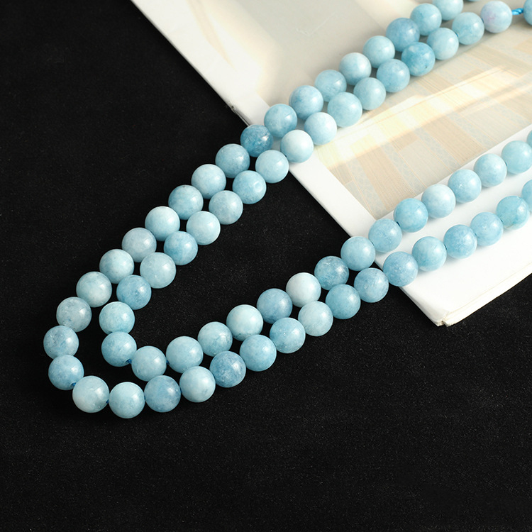 Aquamarine,6mm,62 PCS/Strands