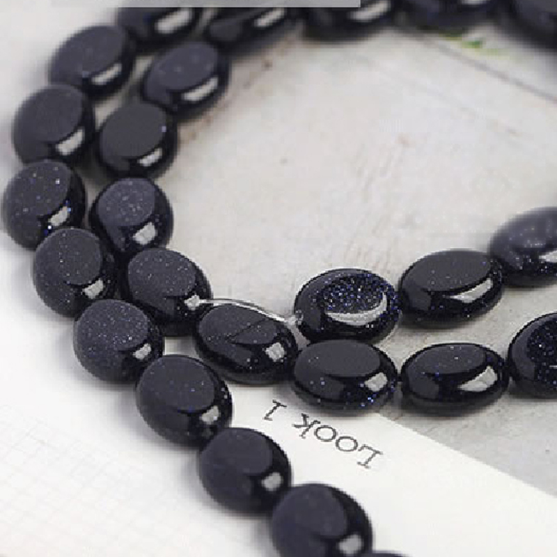 Blue Goldstone 13*18mm