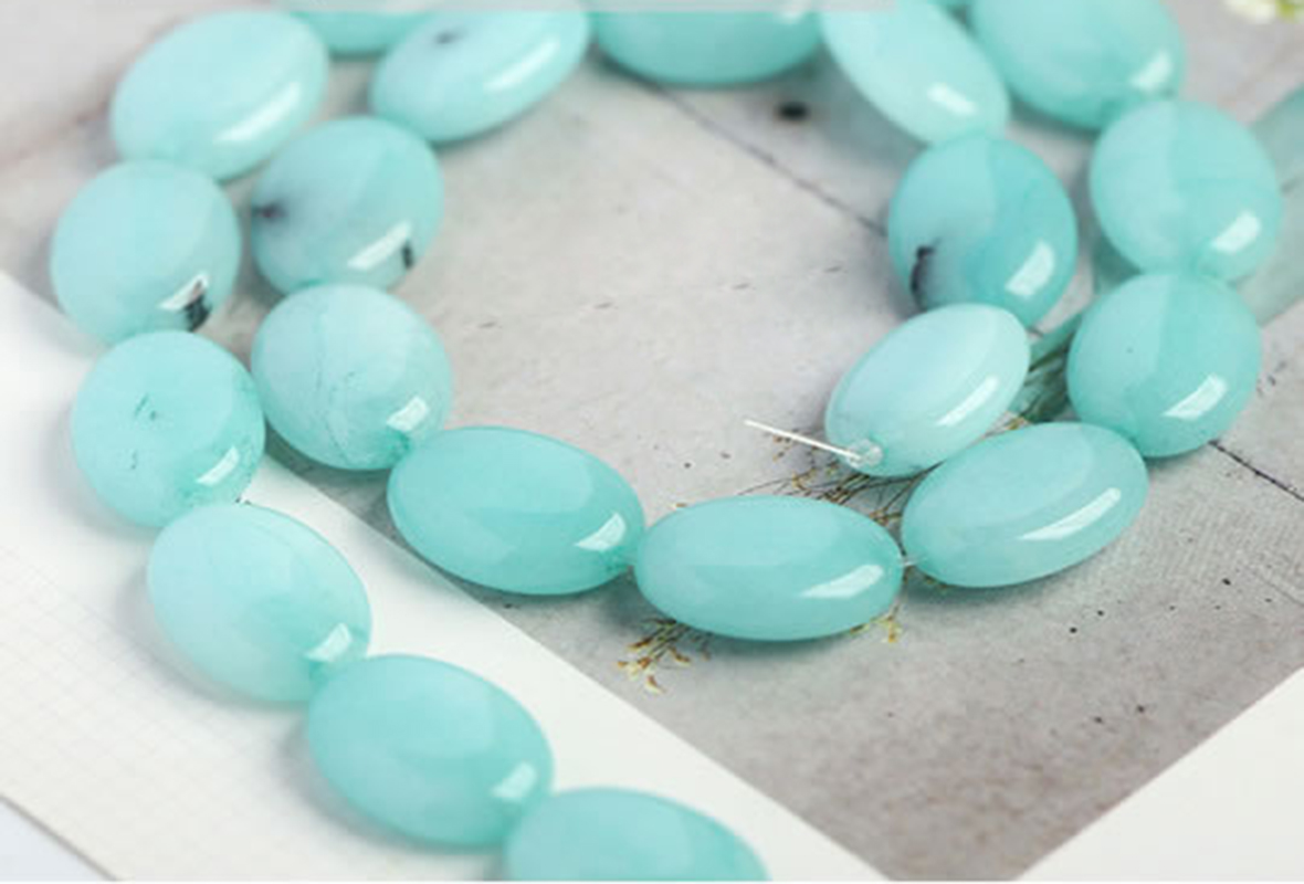 Blue Chalcedony 10*14m