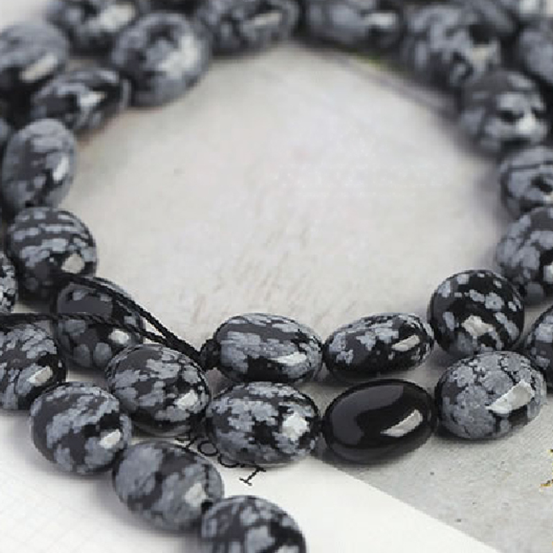 snowflake obsidian 13*18mm