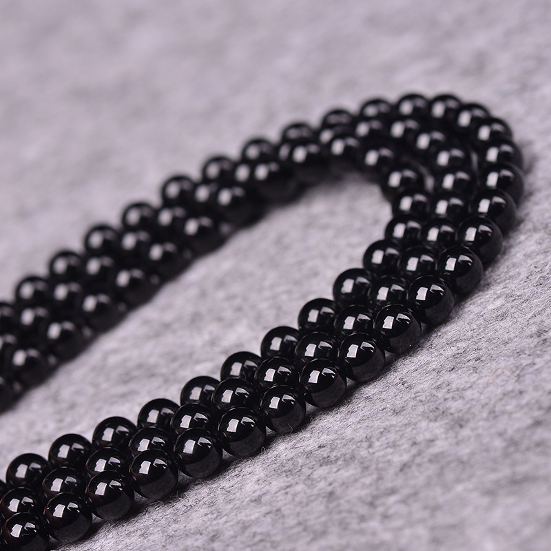 Black Agate,4mm