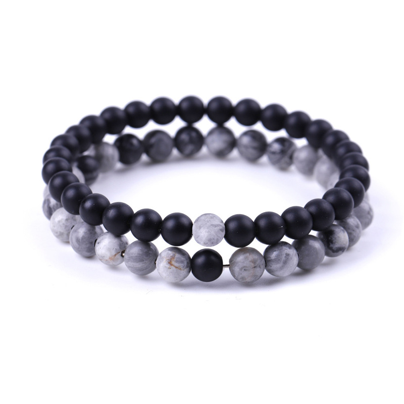 Map Stone + Matte Black Stone Set