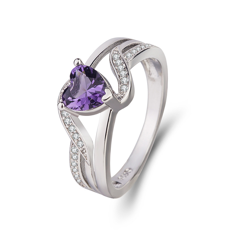 Purple Zircon [White Gold] US Code No. 10