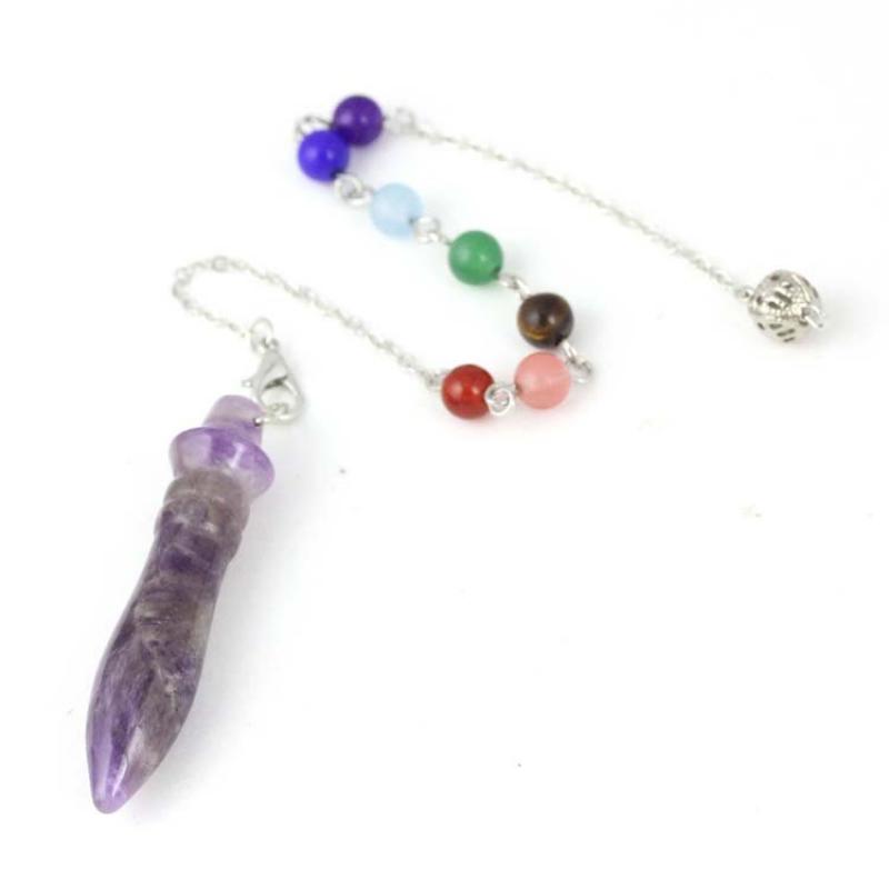 Amethyst + Chakra Chain