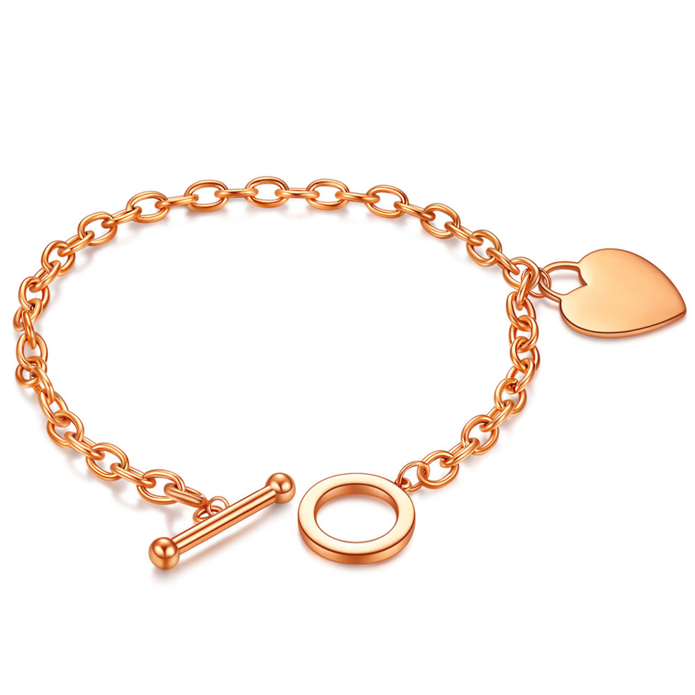 3:rose gold color plated