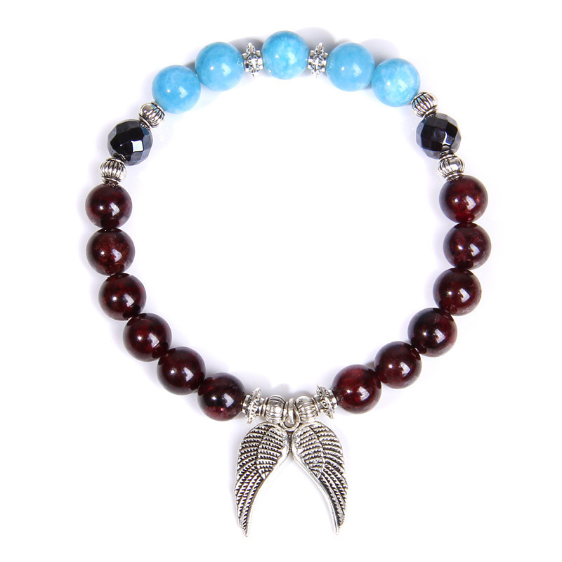 Tianhe stone garnet bracelet 21cm