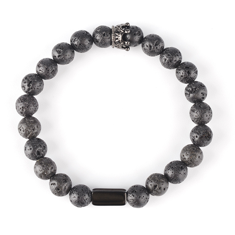 Volcanic Stone Crown Bracelet 2