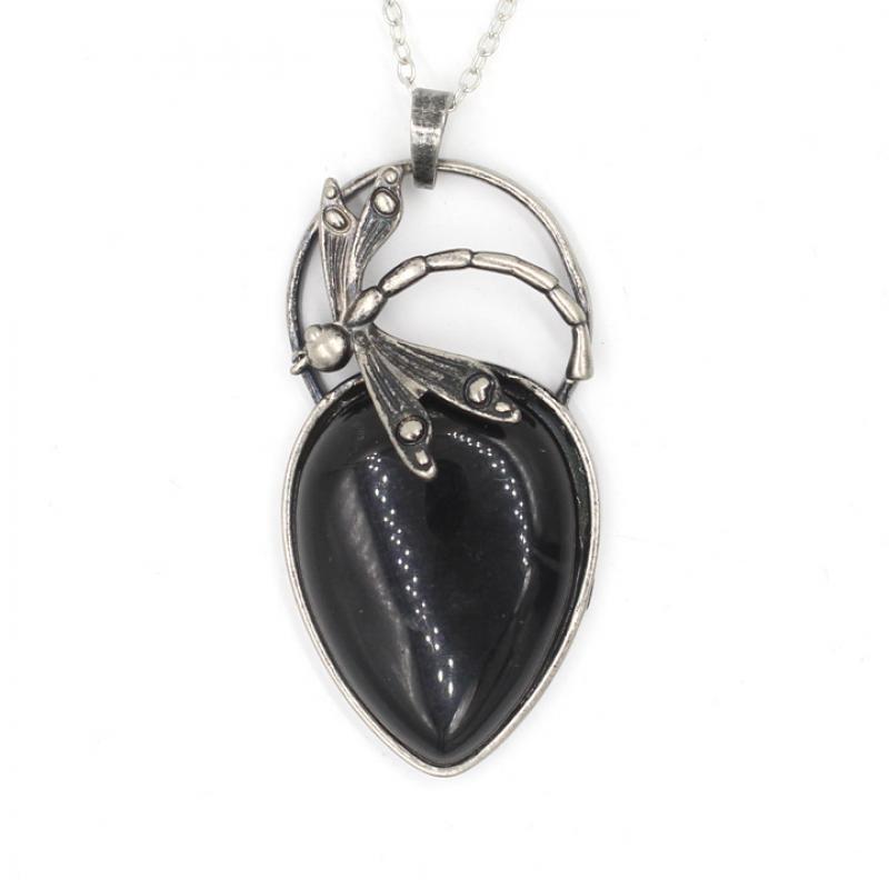 Black Agate Schwarzer Achat