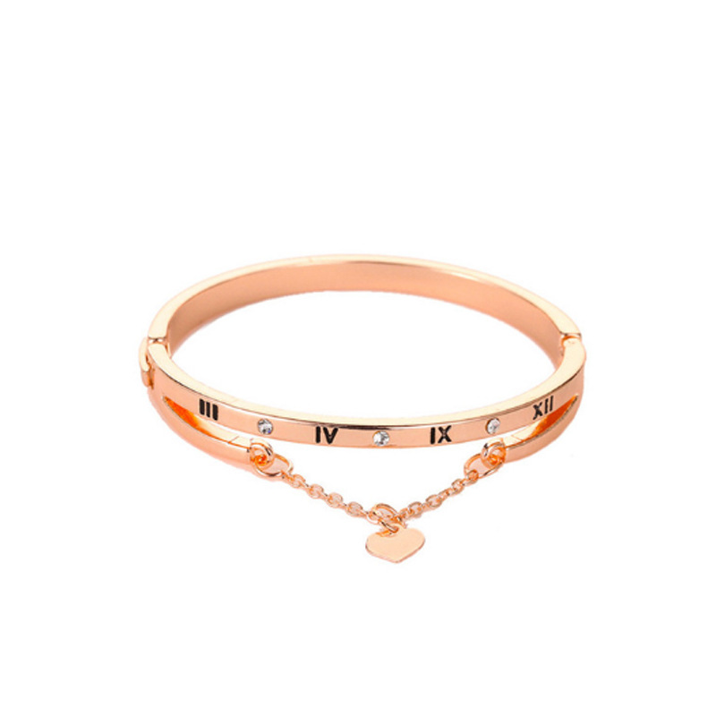 2:rose gold color plated