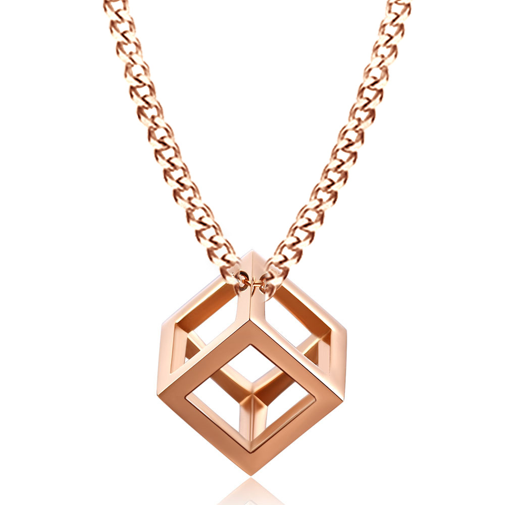 2:rose gold color plated