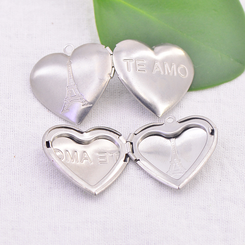 Maopoda heart-shaped photo box 29 * 29 mm