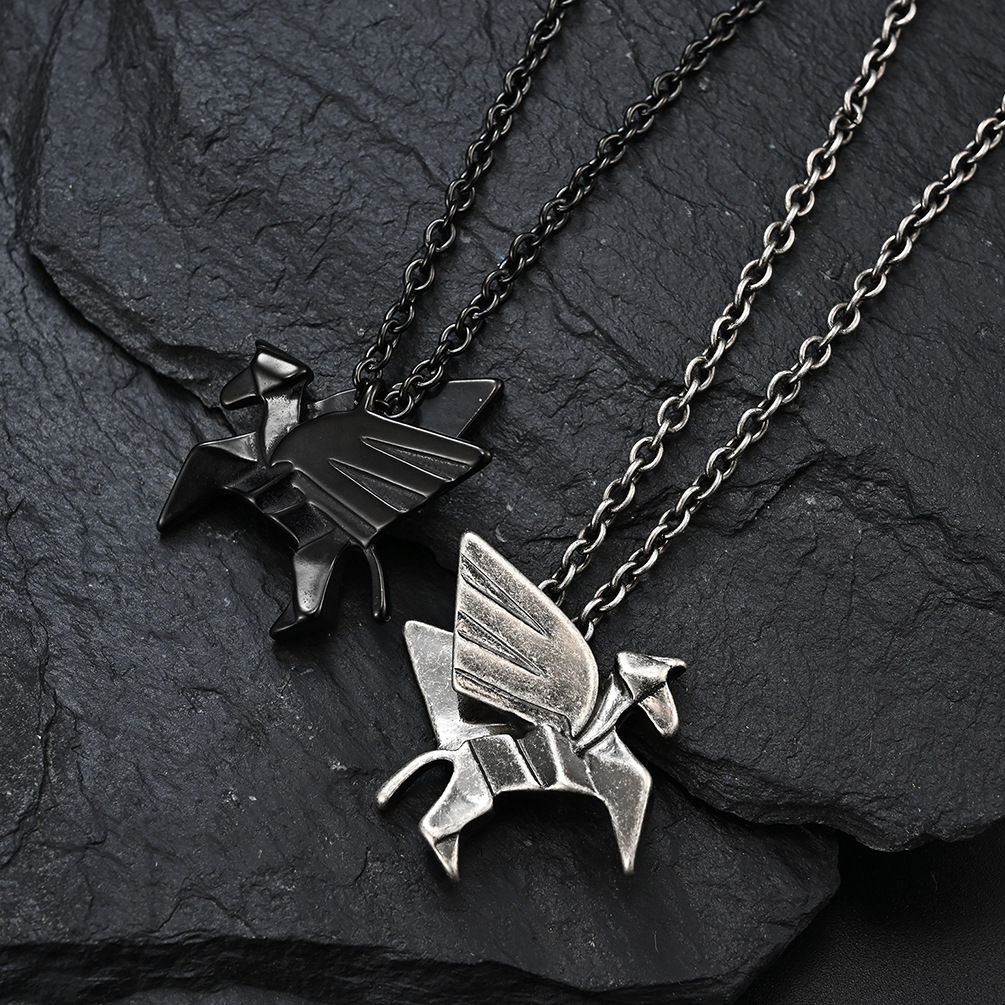 A single black pendant