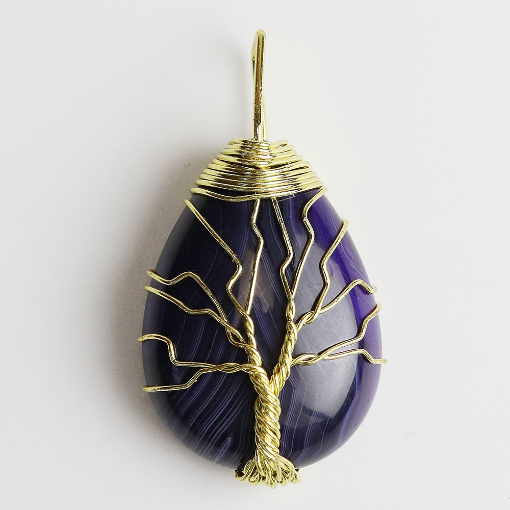 Purple Striped Agate