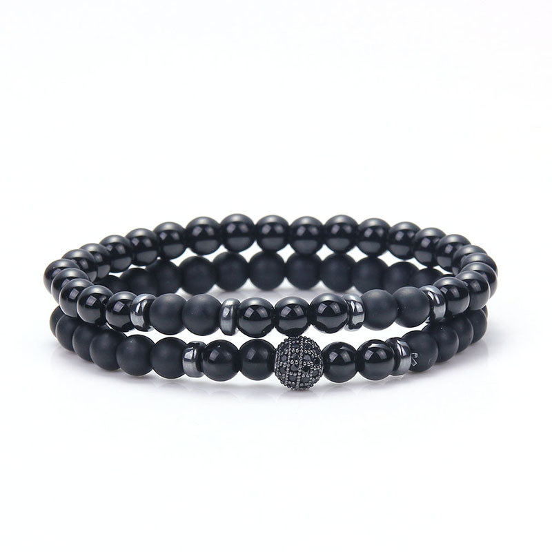 Black Agate Schwarzer Achat