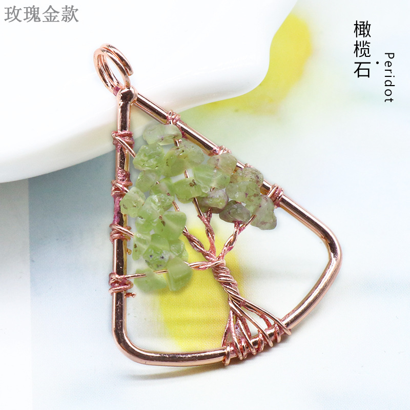 3 Peridot stone