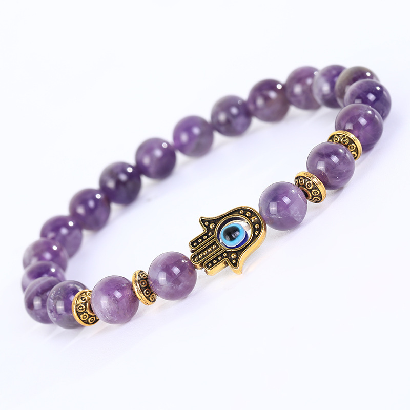 4:Amethyst gold bergamot bracelet